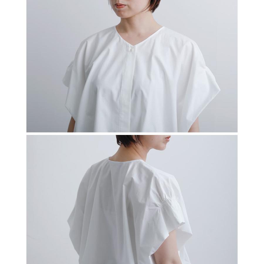 MIZUIRO ミズイロインド mizuiro ind コットン Vネック ワイド