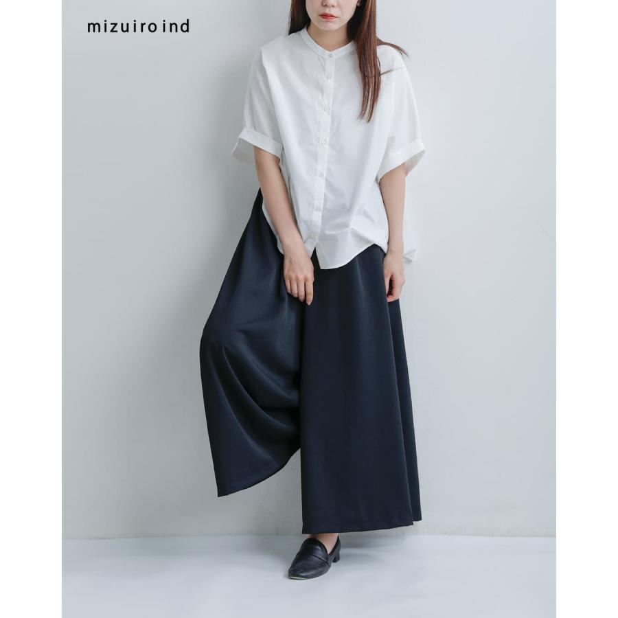 MIZUIRO セール【30%OFF】ミズイロインド mizuiro ind ワイド フレア 