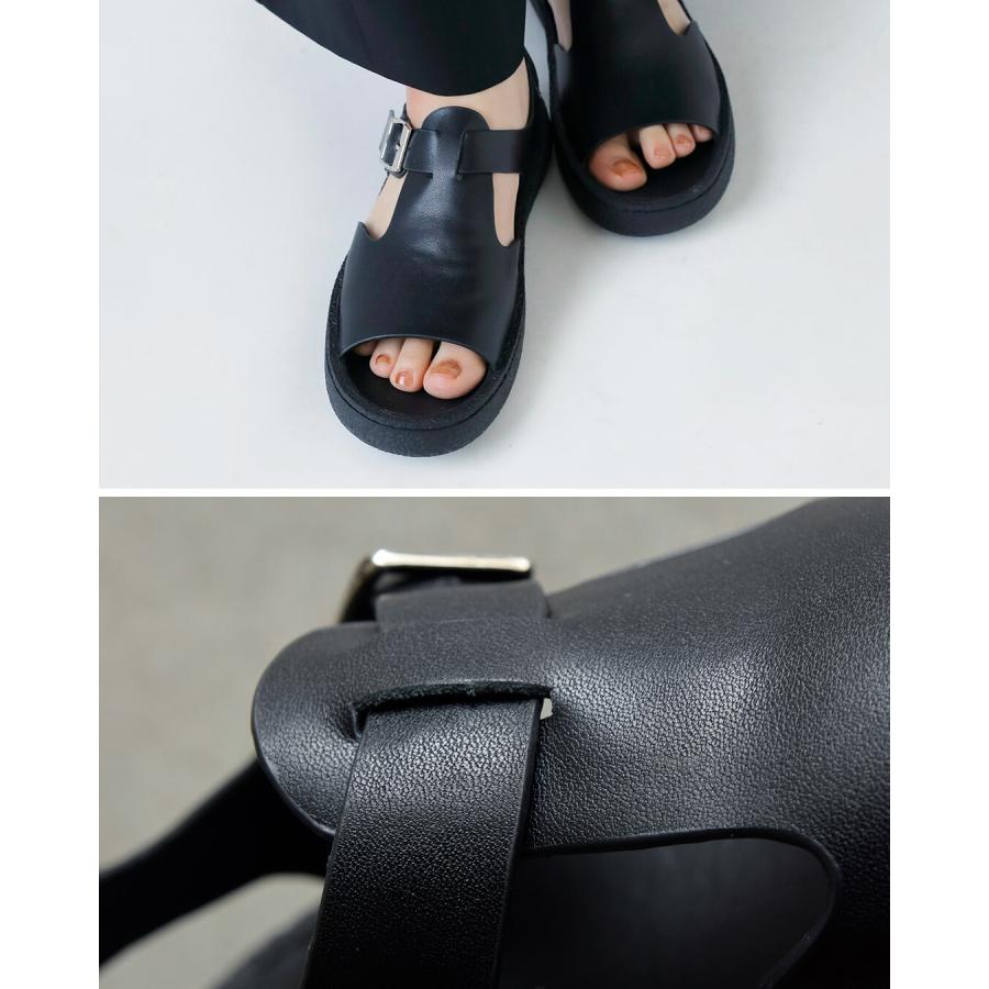 MOHI（モヒ） カウレザー ストラップ ベルト レザーサンダル 2-609