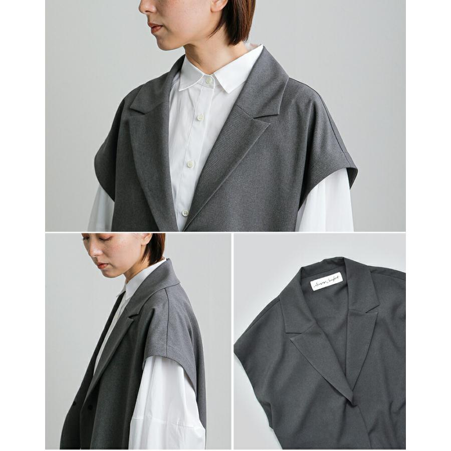 Si-Si-Si（スースースー） テーラード ベスト COLLARED VEST 2025