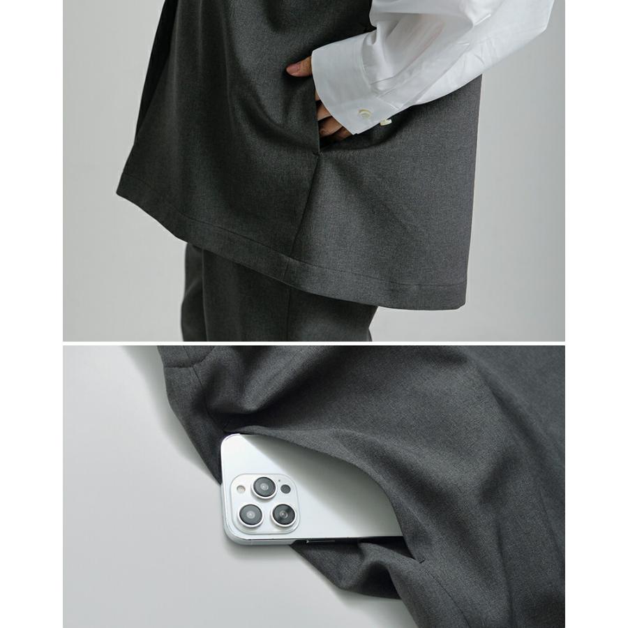 Si-Si-Si（スースースー） テーラード ベスト COLLARED VEST 2025