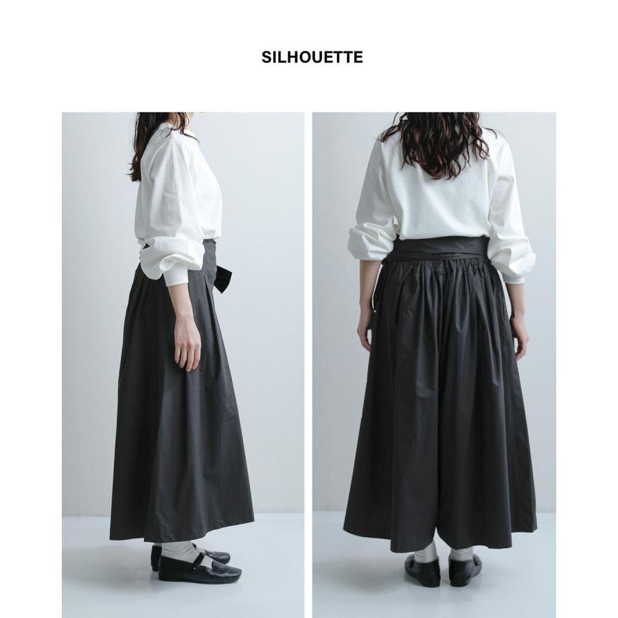 Si-Si-Si（スースースー） コットンタイプライター ラップ キュロット