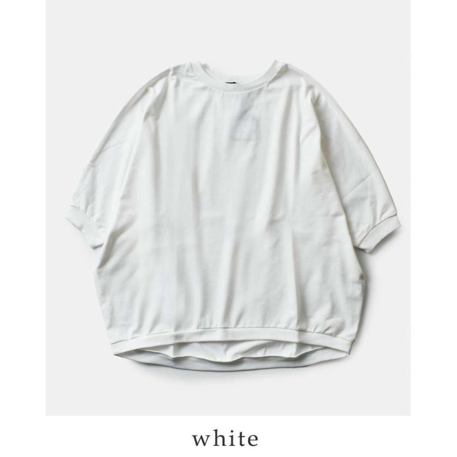 TRAVAIL MANUEL（トラバイユマニュアル） コットン エコ天竺 ドルマン