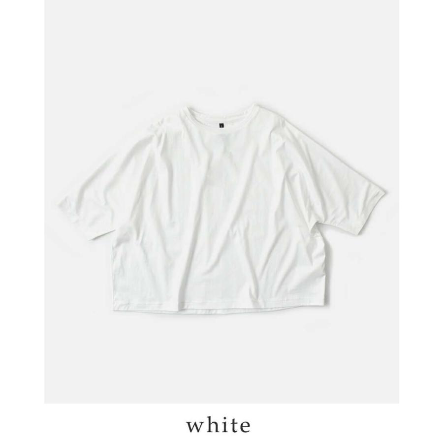 TRAVAIL MANUEL（トラバイユマニュアル） コットン スムース 5分袖