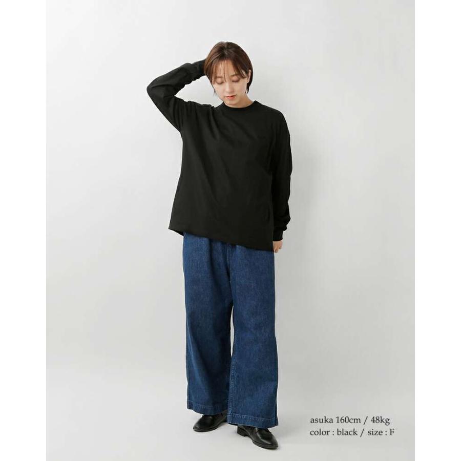 TRAVAIL MANUEL（トラバイユマニュアル） コットン ミディ天竺 バック