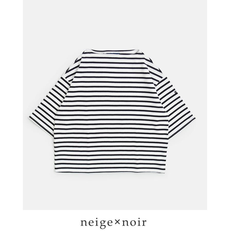 セントジェームス SAINT JAMES 厚手 コットン ボートネック ウェッソンルーズ ドロップ Tシャツ 20jc-tee-loose 春夏 2026ss新作の画像