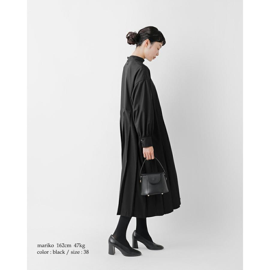 イナ ina aranciato別注 T R クリアーツイル ウエスト 切替 タック