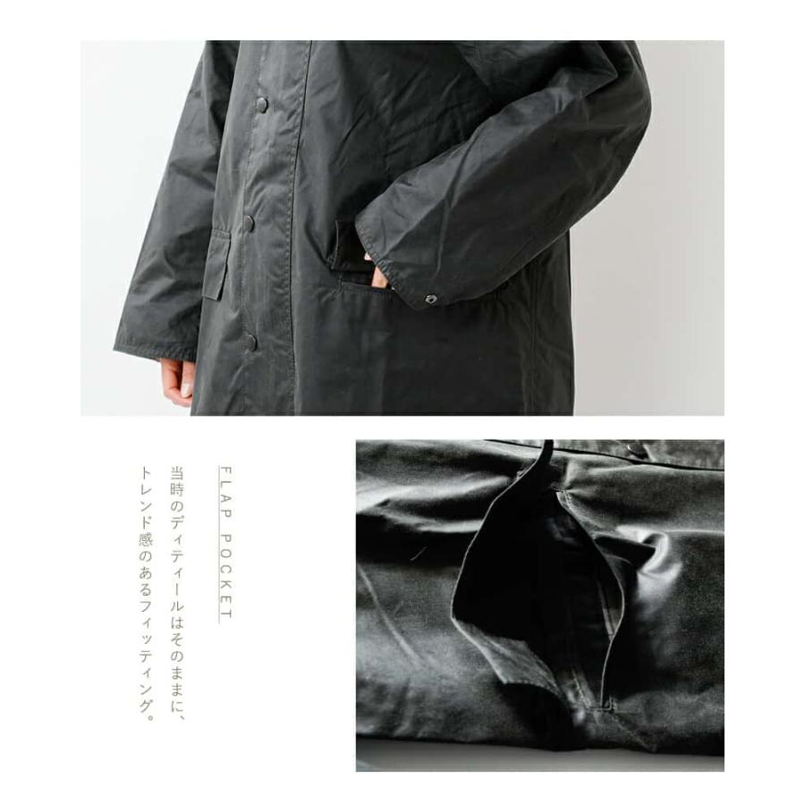 Barbour 【40%OFF】バブアー オーバーサイズ ワックス バーレー コート 