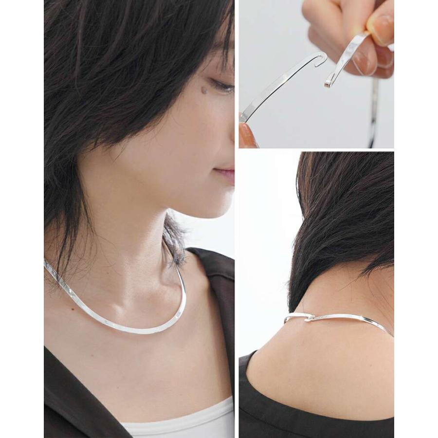 JAMIRAY（ジャミレイ） シルバー プレート チョーカー S PLATE CHOKER