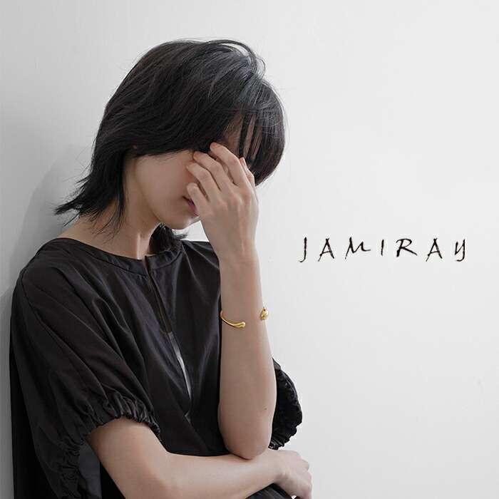 JAMIRAY（ジャミレイ） ワインディング ゴールド バングル WINDING