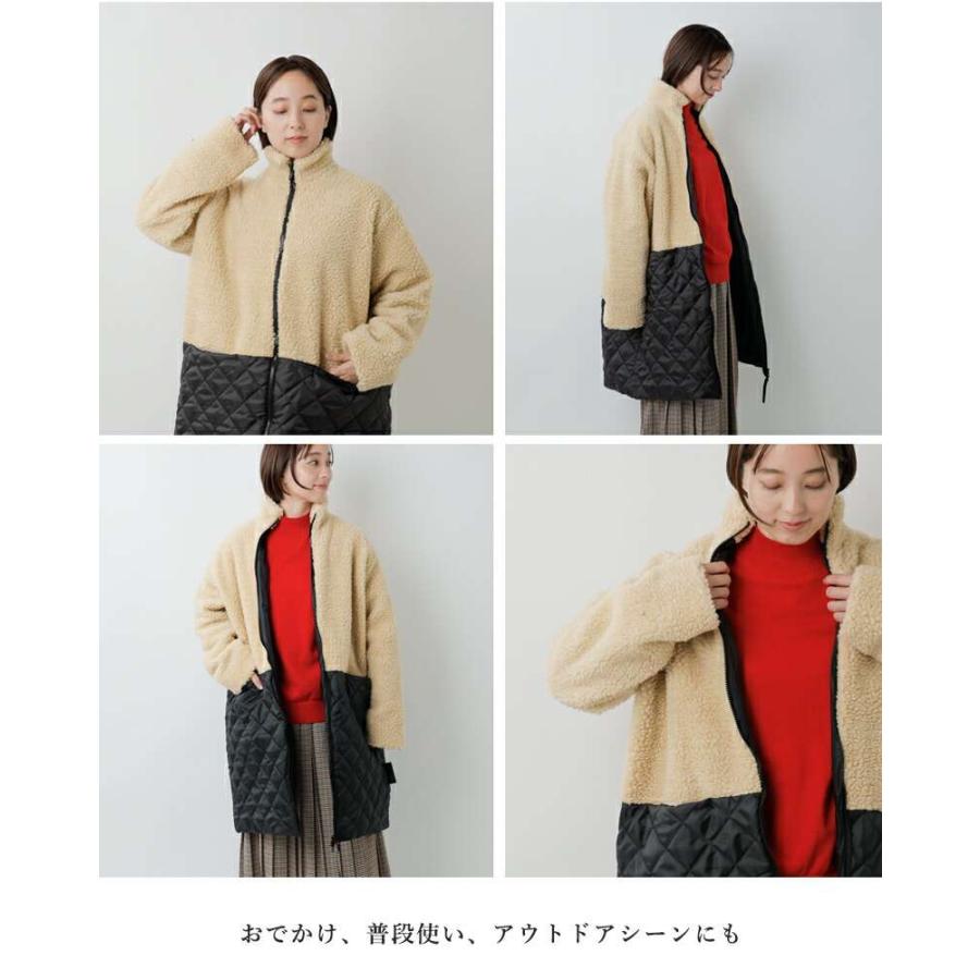 アルチビオ＊2wayファー付きキルティングセットアップ アウター ジャケット FARFIELD ORIGINAL（ファーフィールドオリジナル） キルティング