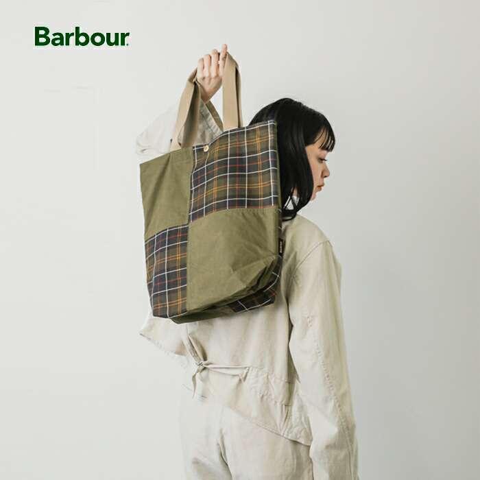 Barbour（バブアー） トランスポート パッチワーク トートバッグ
