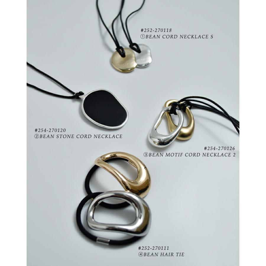 JAMIRAY（ジャミレイ） ビーン コード ネックレス BEAN CORD NECKLACE