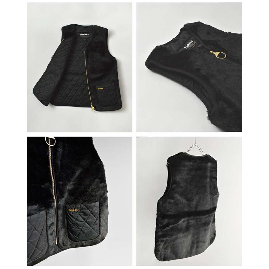 Barbour（バブアー） カリン フェイクファー ジレ KARIN FAUX FUR