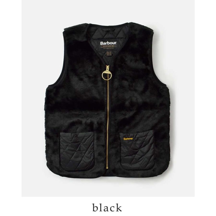 Barbour（バブアー） カリン フェイクファー ジレ KARIN FAUX FUR