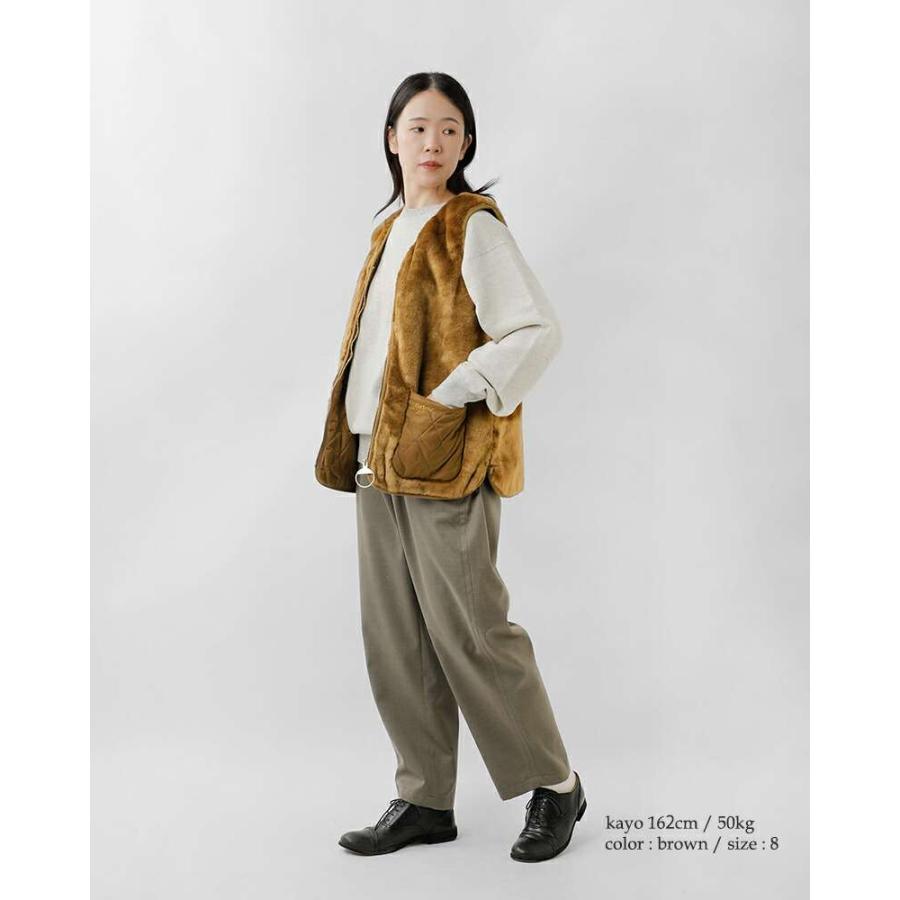Barbour（バブアー） カリン フェイクファー ジレ KARIN FAUX FUR