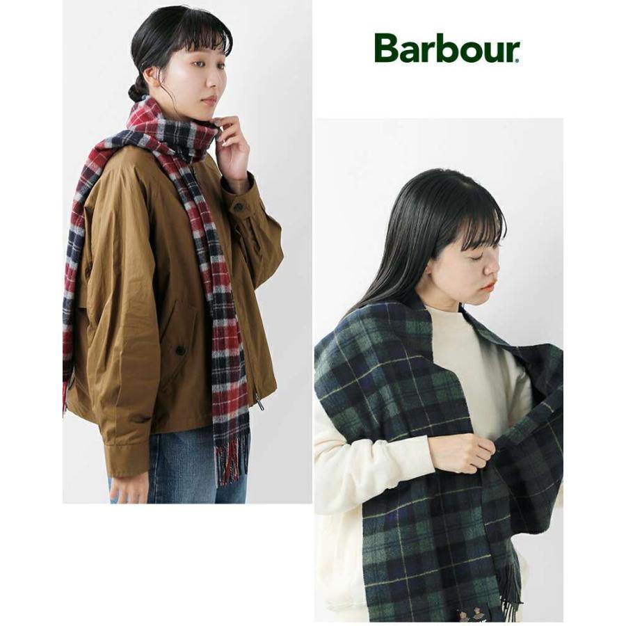 Barbour（バブアー） ラムウール タータンチェック スカーフ TARTAN