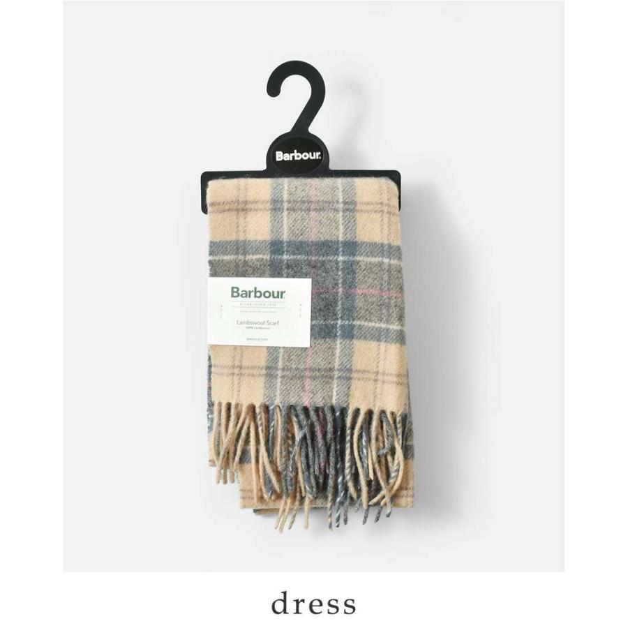 Barbour（バブアー） ラムウール タータンチェック スカーフ TARTAN