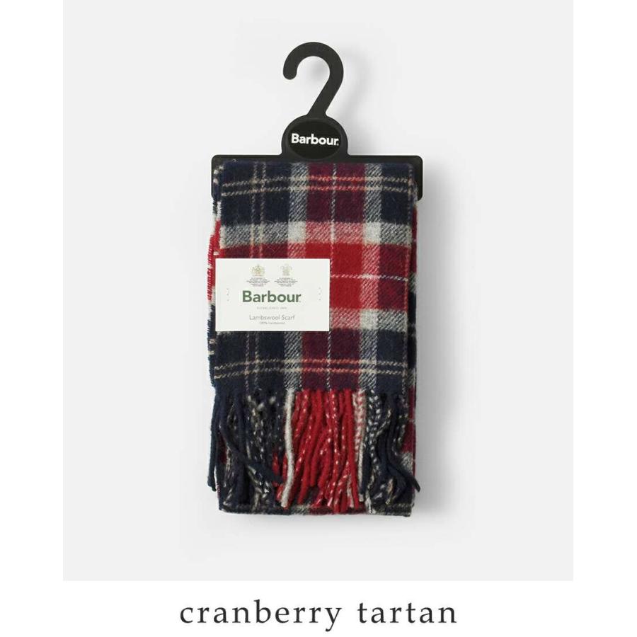 Barbour（バブアー） ラムウール タータンチェック スカーフ TARTAN