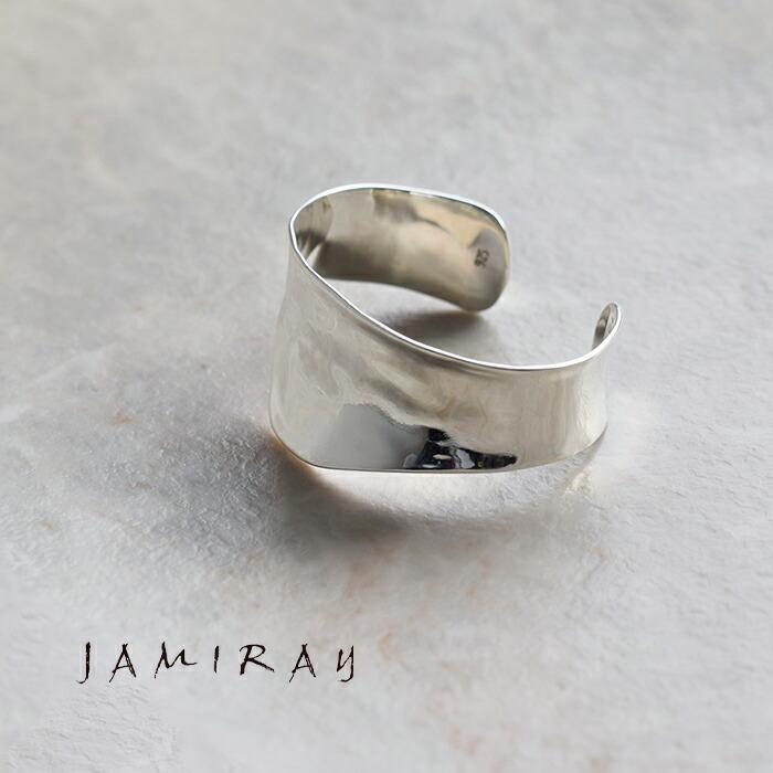 ジャミレイ JAMIRAY  シルバー ヴァーグ バングル VAGUE BANGLE 254-270102 レディースの画像