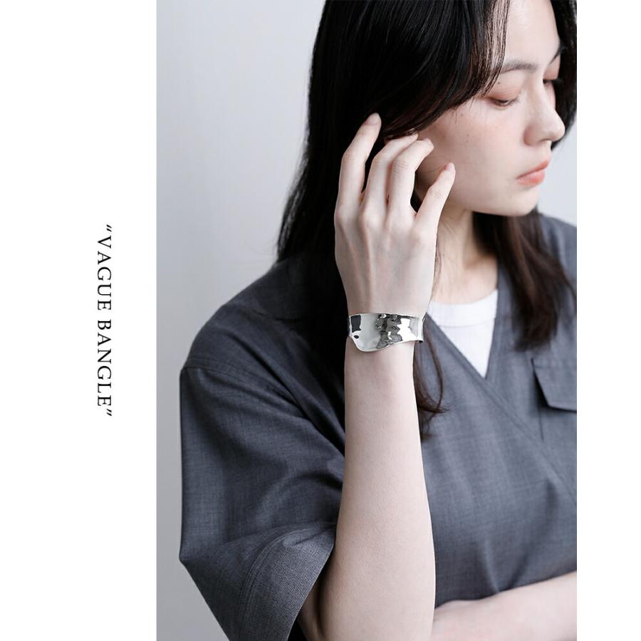 ジャミレイ JAMIRAY  シルバー ヴァーグ バングル VAGUE BANGLE 254-270102 レディースの画像