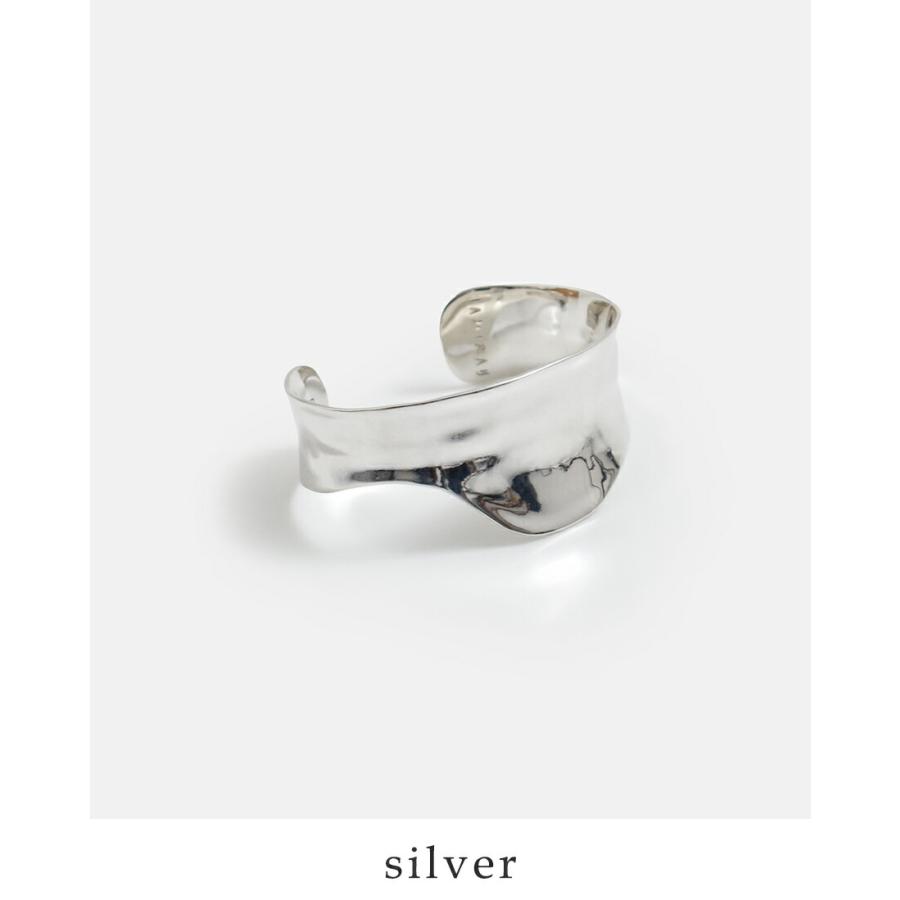 ジャミレイ JAMIRAY  シルバー ヴァーグ バングル VAGUE BANGLE 254-270102 レディースの画像