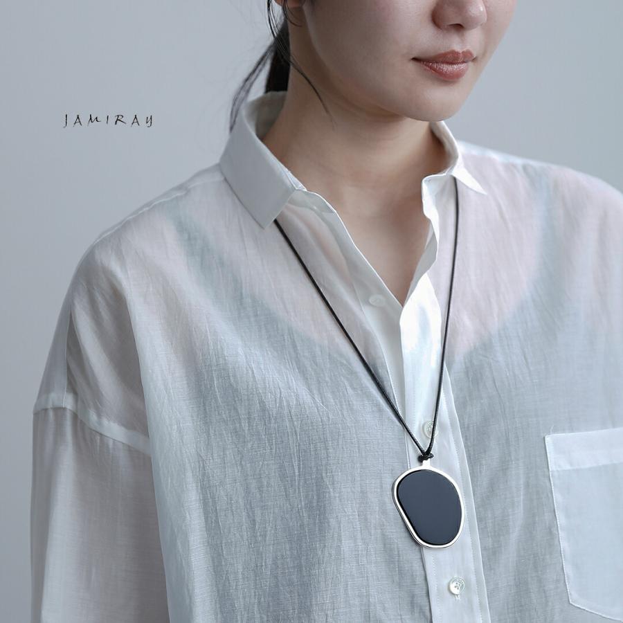 JAMIRAY（ジャミレイ） ビーン ストーン コード ネックレス BEAN STONE