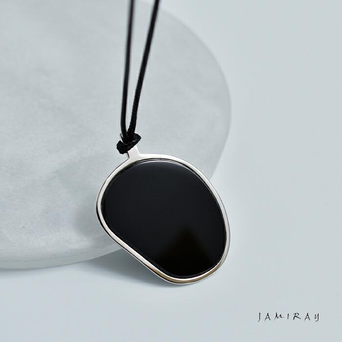 JAMIRAY（ジャミレイ） ビーン ストーン コード ネックレス BEAN STONE