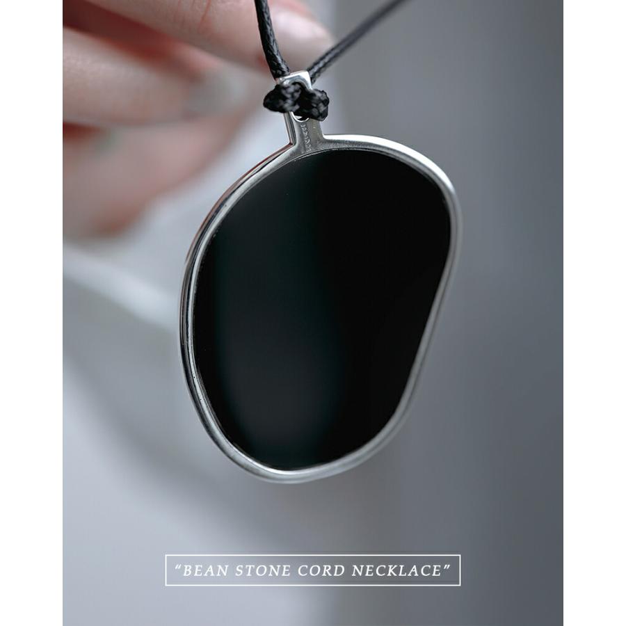 JAMIRAY（ジャミレイ） ビーン ストーン コード ネックレス BEAN STONE