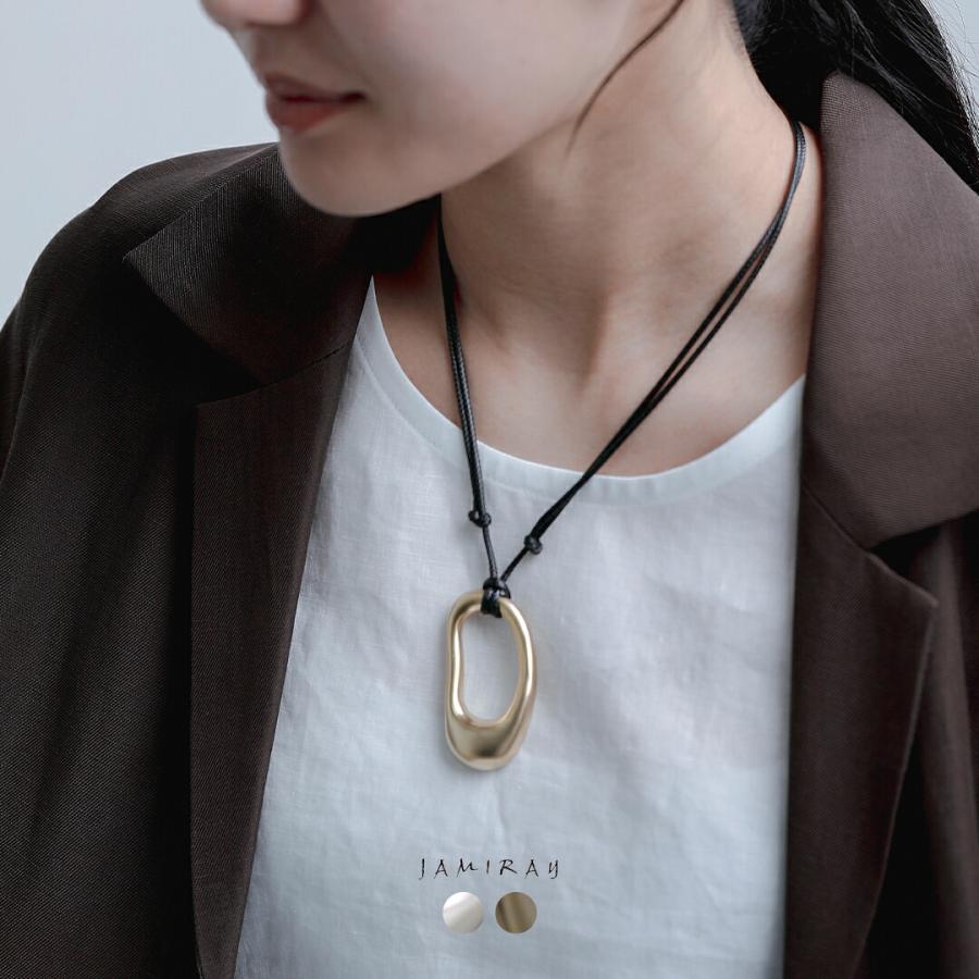 JAMIRAY（ジャミレイ） ビーン モチーフ コード ネックレス BEAN MOTIF