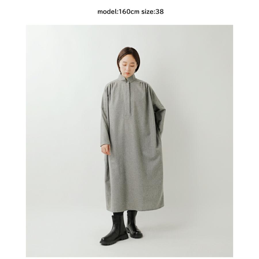 イナ セール【30%OFF】イナ ina 反毛 ウール エターミン スタンド