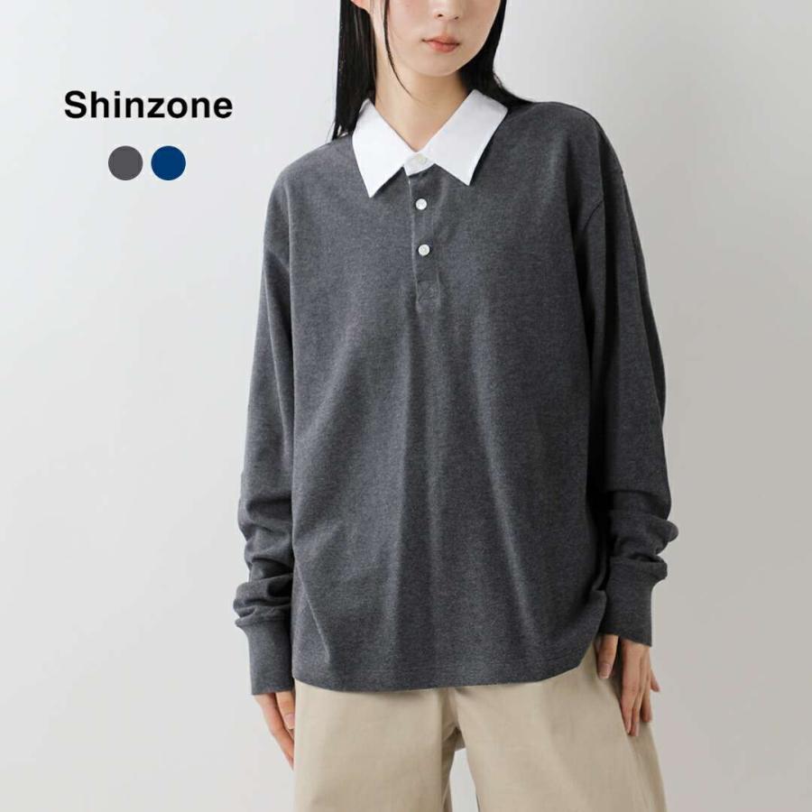 Shinzone（シンゾーン） コットン ラガー ポロシャツ RUGGER POLO