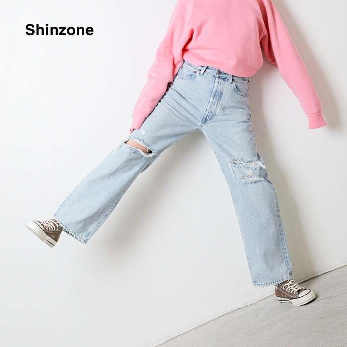 Shinzone（シンゾーン） ニューヨーカー ダメージ デニム パンツ NEW