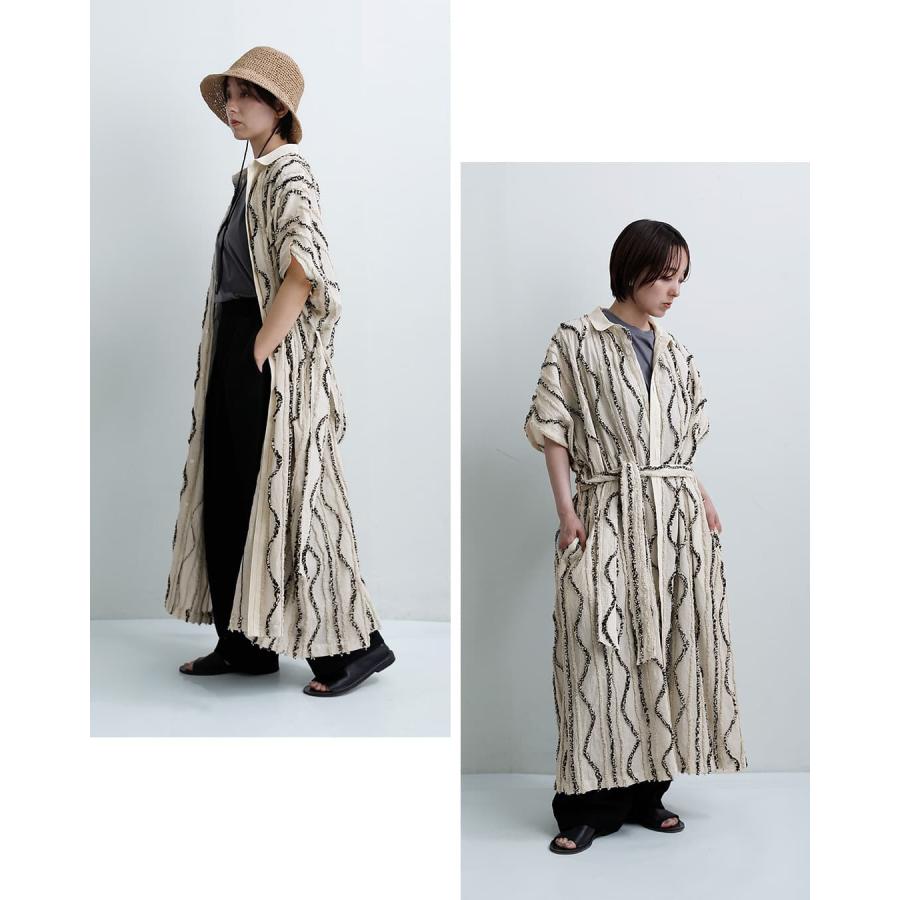アシードンクラウド ASEEDONCLOUD コットン マーケット シャツコート Market shirt coat 261302 レディース  春夏 2026ss新作の画像