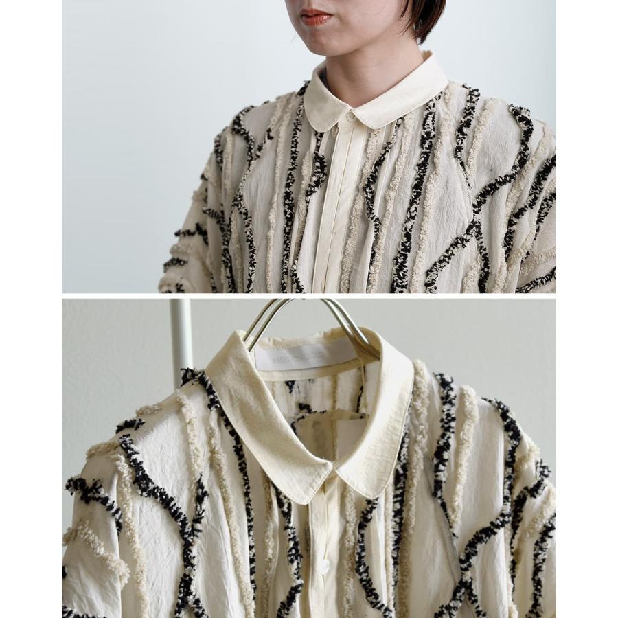 アシードンクラウド ASEEDONCLOUD コットン マーケット シャツコート Market shirt coat 261302 レディース  春夏 2026ss新作の画像