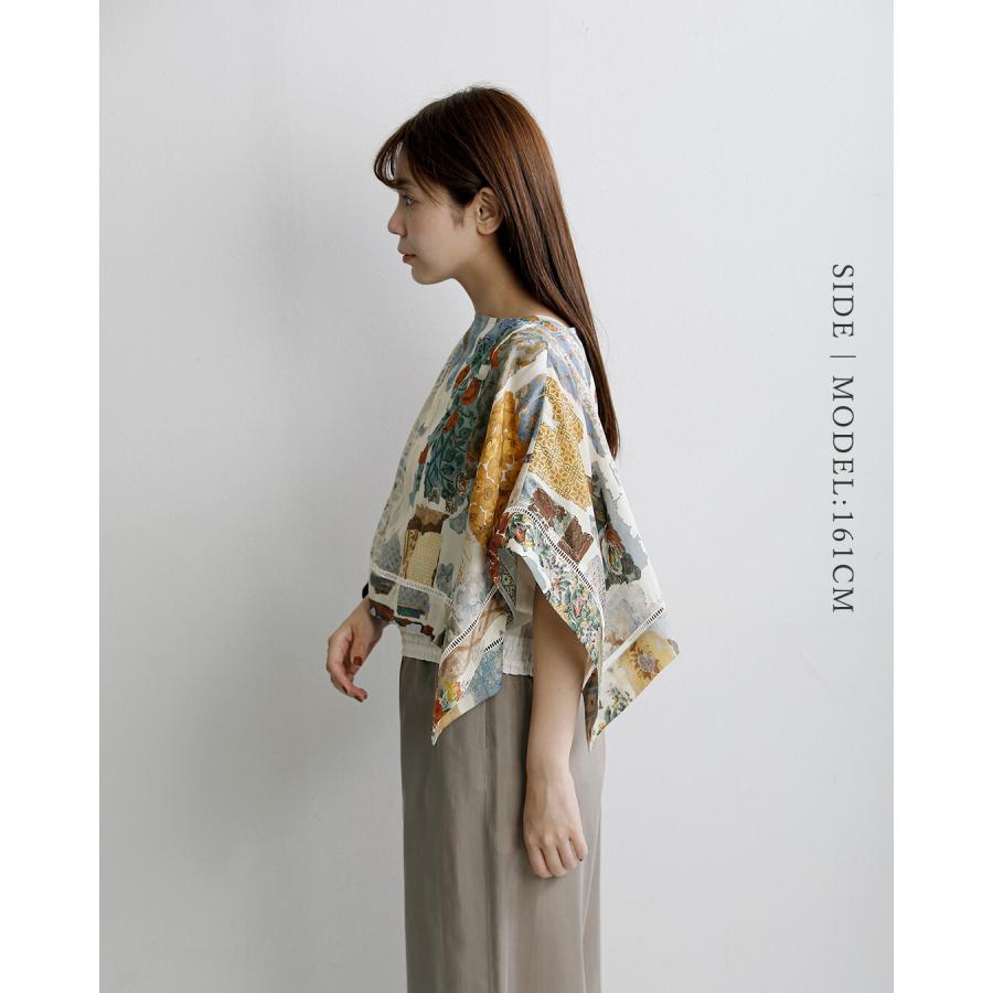 アシードンクラウド ASEEDONCLOUD コットン フロシキ ブラウス Furoshiki Blouse 261609 レディース 春夏 2026ss新作の画像