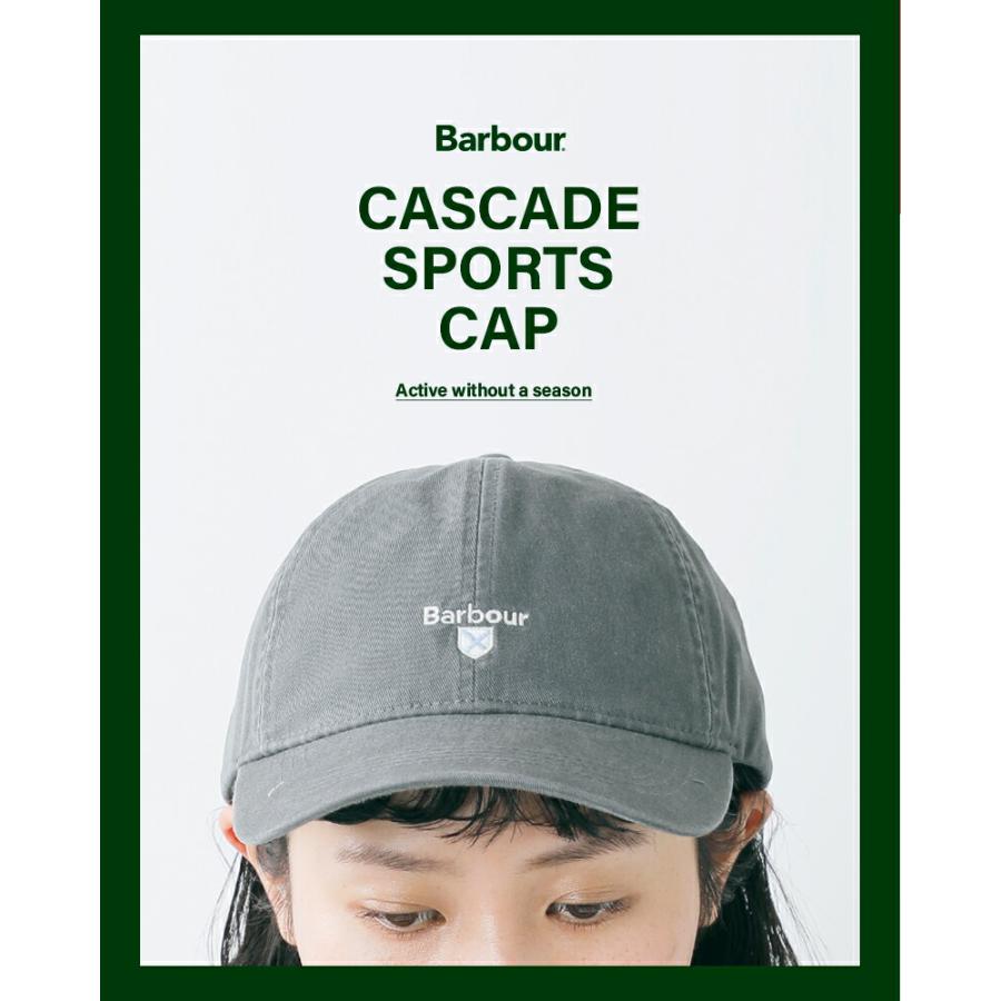 Barbour Cascade sports コットン 6パネル キャップ Barbour（バブアー） コットン 6パネル カスケード スポーツ キャップ
