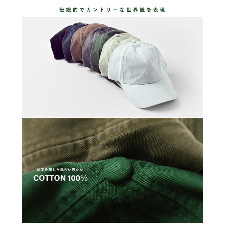 Barbour（バブアー） コットン 6パネル カスケード スポーツ キャップ