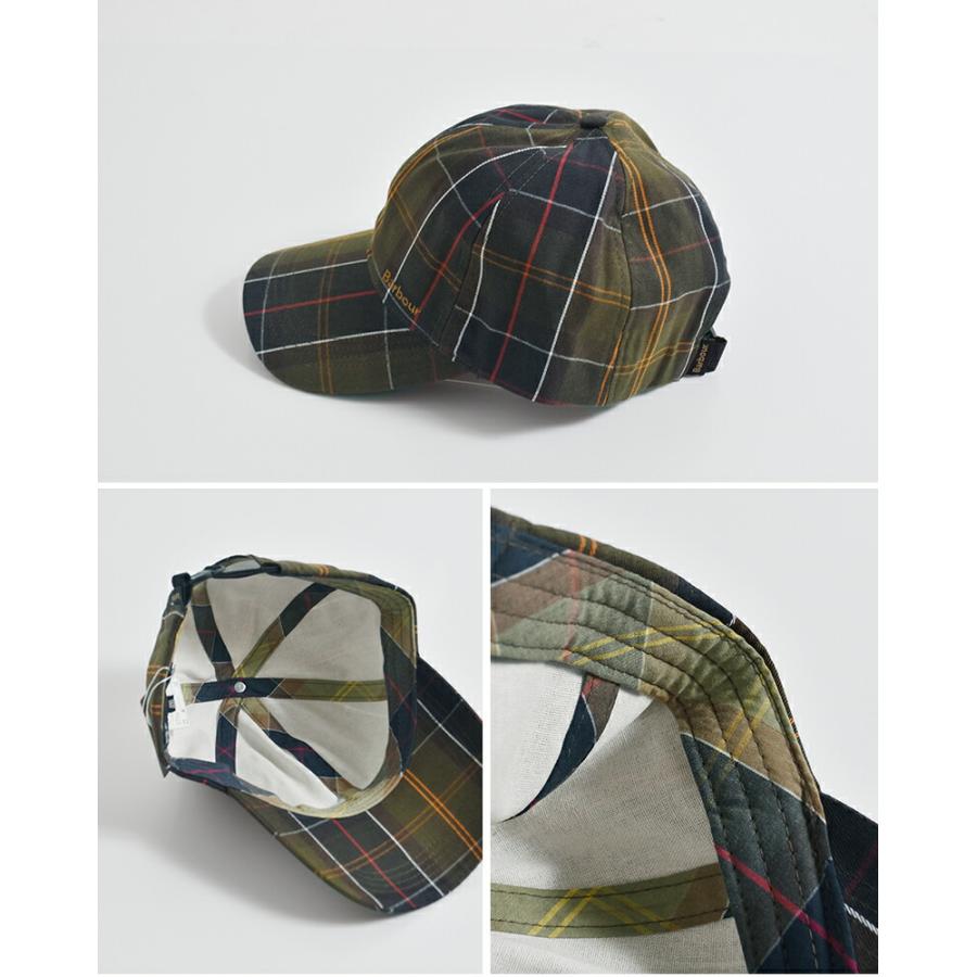 Barbour（バブアー） テルフィールド タータンチェック キャップ