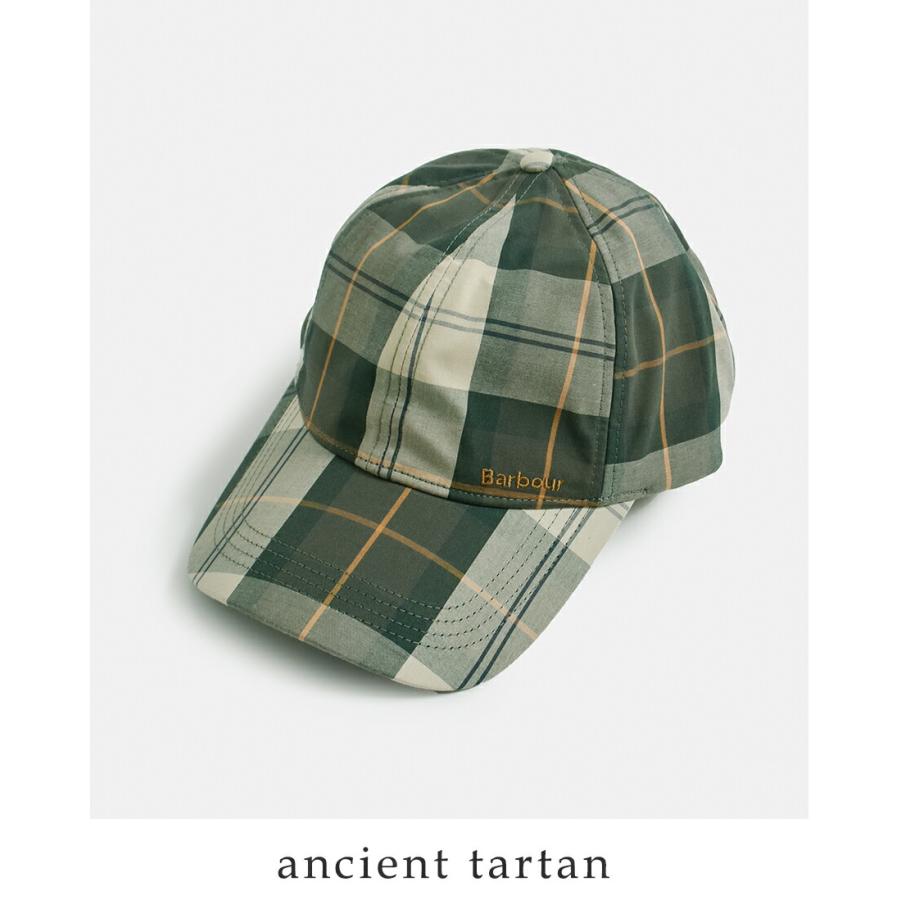 Barbour（バブアー） テルフィールド タータンチェック キャップ