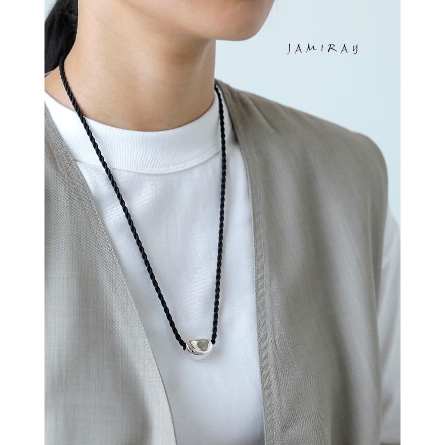 JAMIRAY（ジャミレイ） ミニビーン シルクコード ネックレス Mini bean