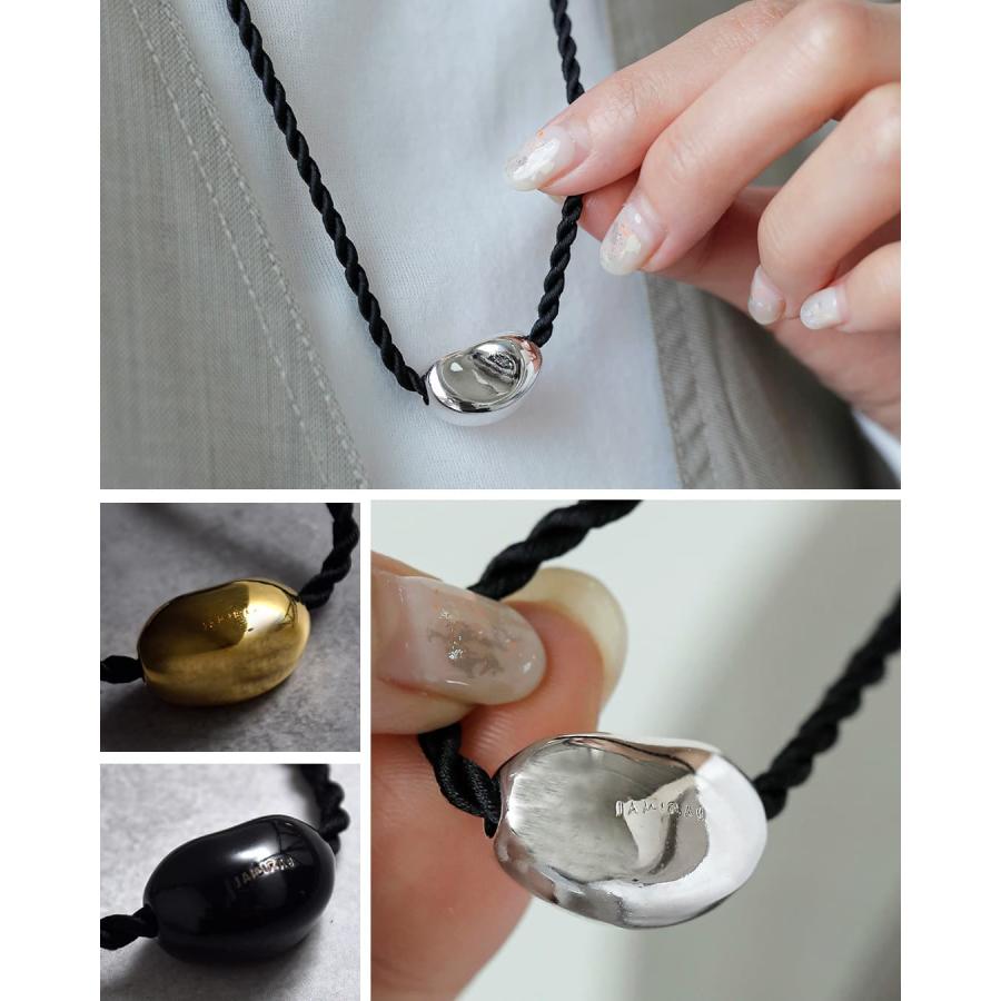 JAMIRAY（ジャミレイ） ミニビーン シルクコード ネックレス Mini bean