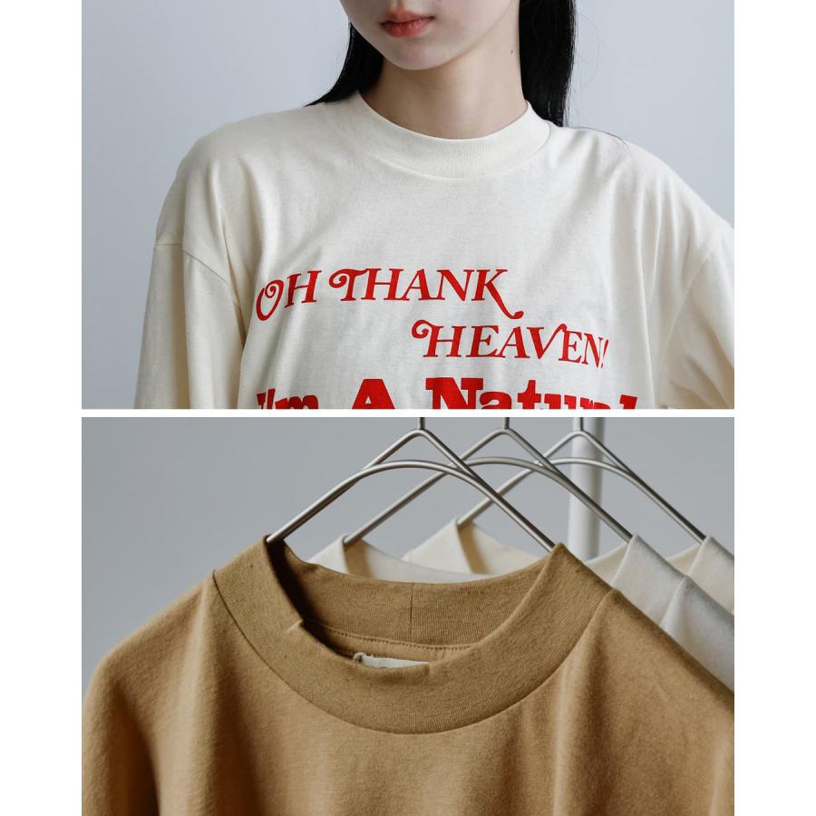 アンダイド UNDYED  オーガニックコットン 半袖 プリントTシャツ 30PV PT-T 26s341a レディース  春夏 2026ss新作の画像