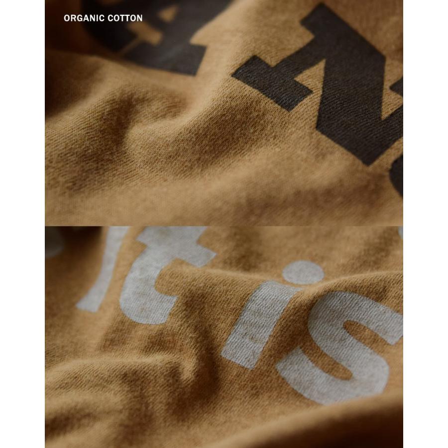 アンダイド UNDYED  オーガニックコットン 半袖 プリントTシャツ 30PV PT-T 26s341a レディース  春夏 2026ss新作の画像