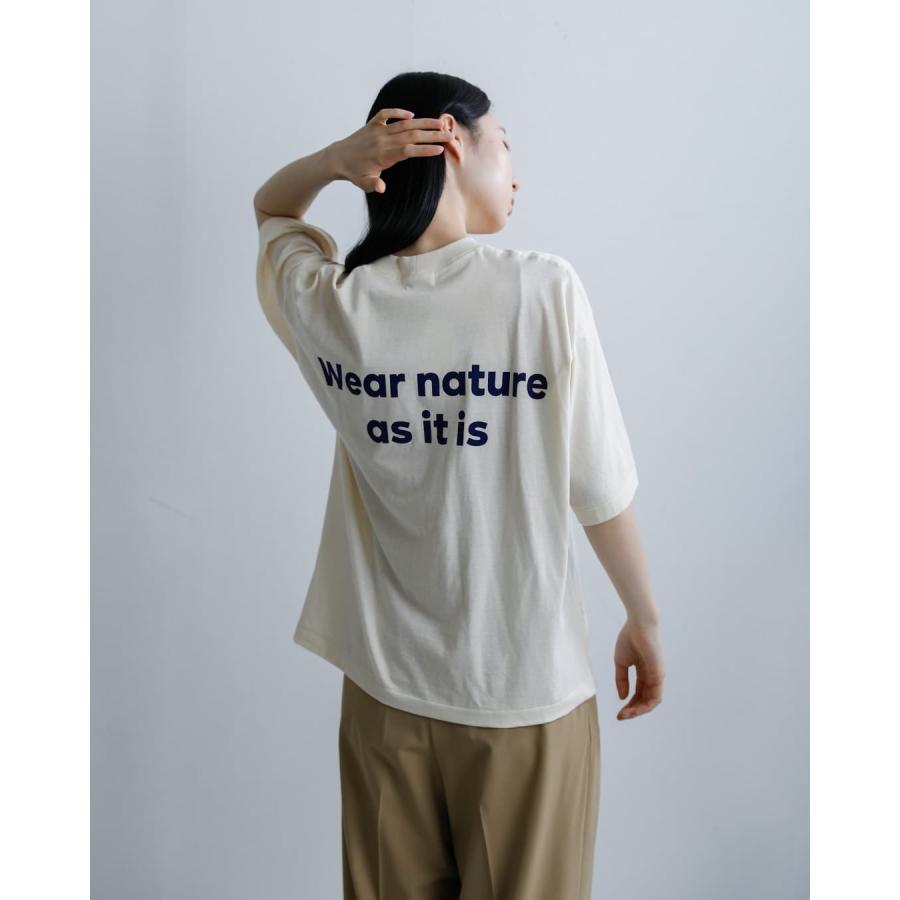 UNDYED（アンダイド） オーガニックコットン 半袖 プリントTシャツ