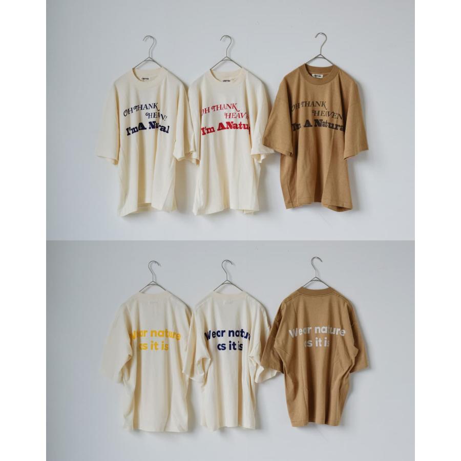 アンダイド UNDYED  オーガニックコットン 半袖 プリントTシャツ 30PV PT-T 26s341a レディース  春夏 2026ss新作の画像