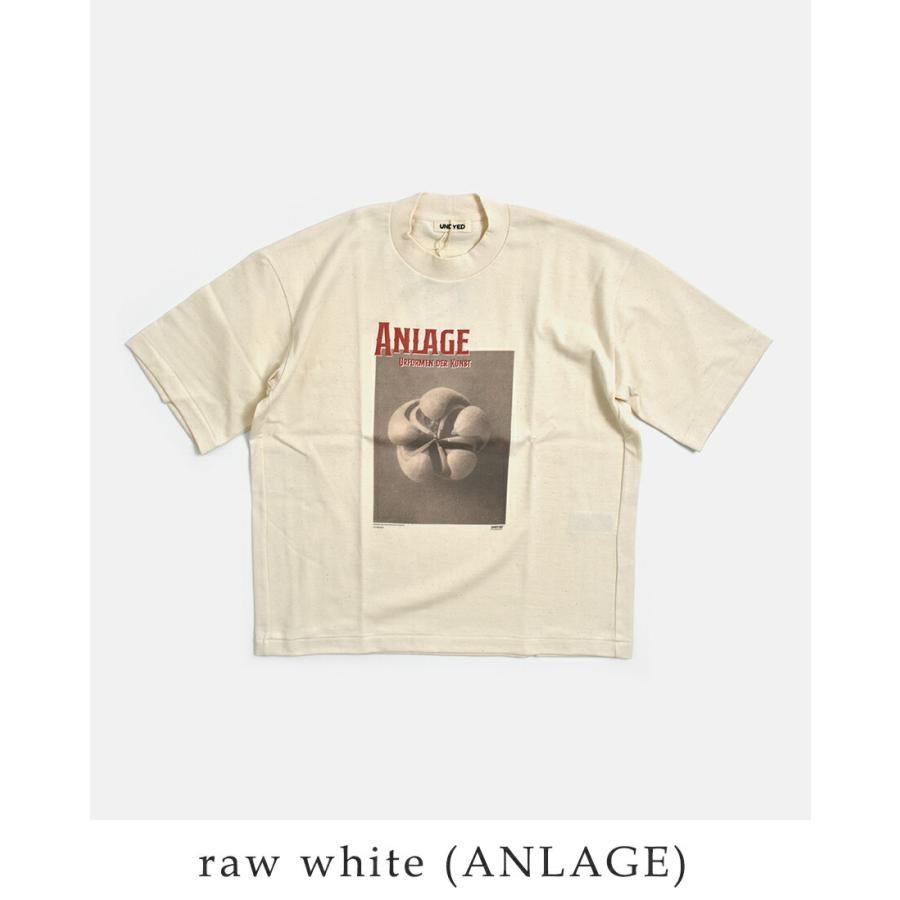 アンダイド UNDYED  オーガニックコットン 半袖 プリントTシャツ Karl Blossfeldt PT-T 26s348a-c レディース  春夏 2026ss新作の画像