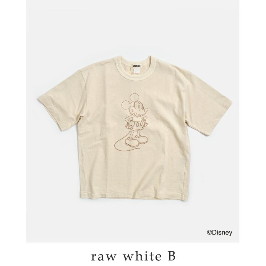 セール【40%OFF】UNDYED アンダイド オーガニックコットン 半袖