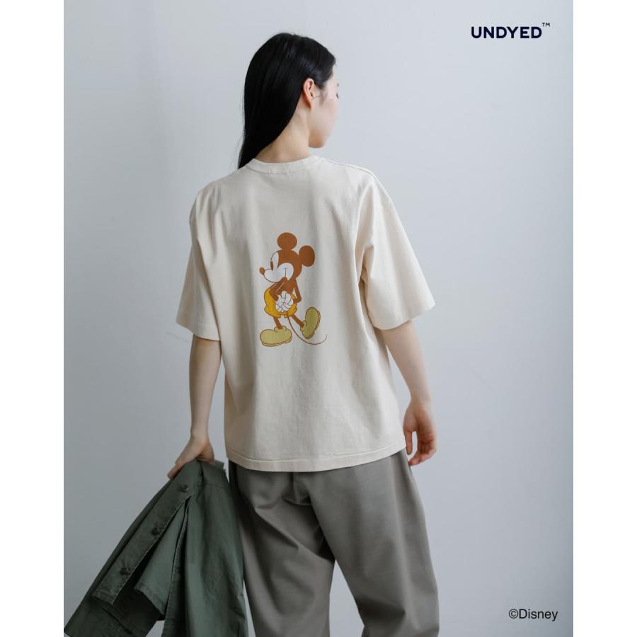 セール【40%OFF】UNDYED アンダイド オーガニックコットン 半袖