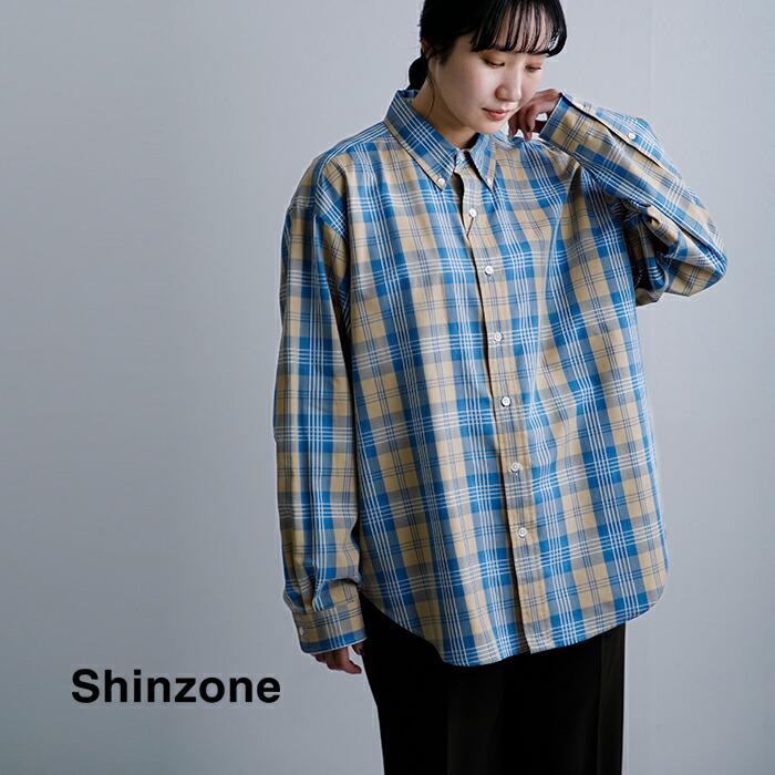 Shinzone（シンゾーン） チェック ダディシャツ CHECK DADDY SHIRT